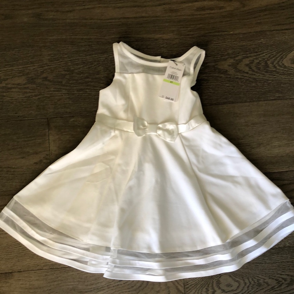 Brand new Calvin Klein white dress